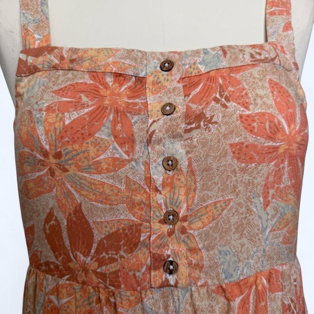 Nwt roxy floral button down tank - Picture 8 of 10
